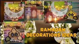 3 DIY Ramadan Decorations Ideas✨//Ramadan Crafts🌙💕//Craftersaba