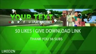 ᴴᴰ[FREE]Banner Minecraft Template 2D