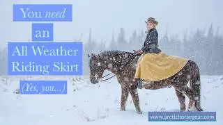 You Need An All Weather Riding Skirt {Yes, you...}