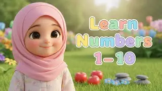 Learn Numbers 1&ndash;10 with Aisha 🌈 | Counting Objects Outdoors | Aisha&rsquo;s Gentle World | Ep -6