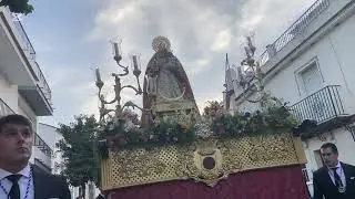 Salida virgen de los remedios hermandad del Loreto de morón 