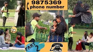 Wi..Fi📡 Password hacked..Taking To Cute Girls 👰 Phone Number ☎ Part 2..Prank Video