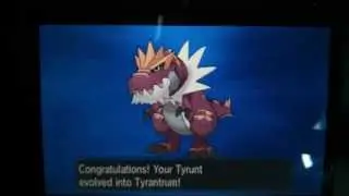 Tyrantrum evolution