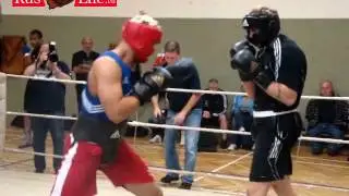 Robert Helenius im Sparring