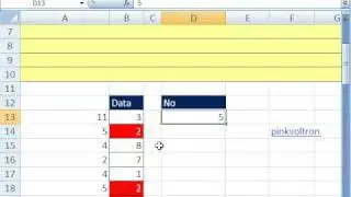 Excel Magic Trick 350: Conditional Format Values Listed 3 Times COUNTIF function Trick