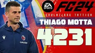 HO RICREATO PERFETTAMENTE LA TATTICA DI THIAGO MOTTA SU FC 24
