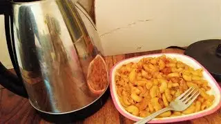Cook Macaroni pasta in electric kettle / macaroni prepared by electric kettle.