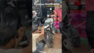 Himalayan 450 modification 🔥❤️😇🥸 #youtubeshorts #shorts #automobile #royalenfield  #jamshedpur