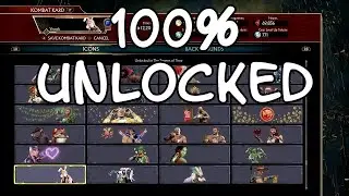 Kombat Kards - All Icons and Backgrounds Unlocked - Mortal Kombat 11