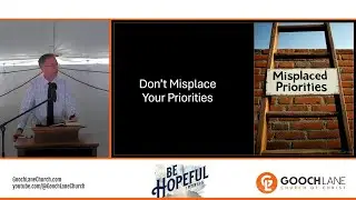 &ldquo;Don&rsquo;t Misplace Your Priorities&rdquo; by Greg Chandler