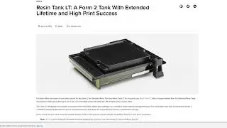 FormLabs Resin Tank vs Resin Tank LT More Failures!