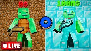 Exploring Donut SMP For The 1st Time (Day 2) Live
