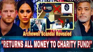 Harry & Meghan LOSE IT After George Clooney Exposed Sussex's Huge Scandal In Archewell Fund!