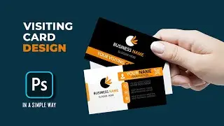 How to Create Business Card Design In Photoshop | photoshop tutorial 2020