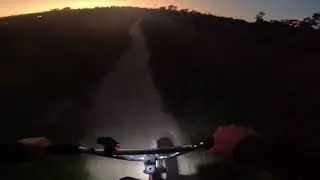 BMX Riding Calavera Trail at night #bmx #dirt #night #trail 
