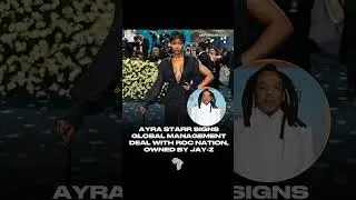 The global Afrobeats sensation is now under the management wing of Jay-Z's company. #shorts