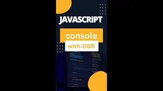 How to use CSS with console in Javascript