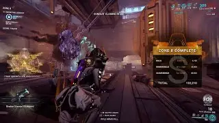 Warframe - Solo 8 Zones Elite Sanctuary Onslaught (bonus Braton Vandal Blueprint)