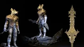 3D Character | Alone Wolf