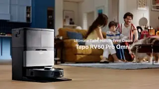 AI Detection Robot Vacuum & Mop + All-in-One Self-Cleaning Station, Tapo RV50 Pro Omni