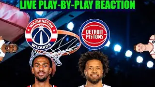 Washington Wizards vs Detroit Pistons NBA Play-By-Play Reaction 2/5/26 LIVE