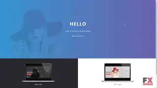 Hello Personal vCard Website Template TMT | Free Template  Ron Roscoe