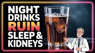 6 Night Drinks That DISRUPT Sleep and OVERWORK the Kidneys