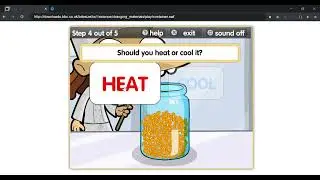 BBC Bitesize KS1 Science Kitchen Materials Walkthrough