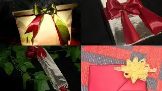 4 Easy Christmas Gift Wrapping #christmasdecor #christmasgifts