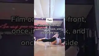 How To Film Your Pole Videos #shorts