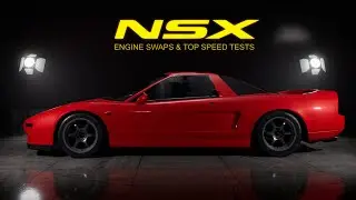 All NSX cars tested for Top Speeds in Tokyo Extreme Racer 2025