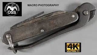 Macro Photography - WWII OSS Escape Tool (1943-1945) *4K UHD*