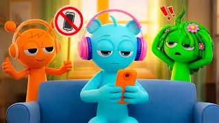 Phone Drama: Who Will Break the No-Phone Rule? 🤳 | Funny Sprunki Animation
