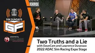 2022 ADAC Sim Racing Expo Day 2 On Stage Podcast