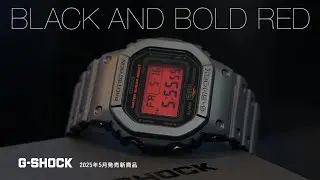 GSHOCK 血鶴🦩方塊 朱仔推介《型格紅黑配搭 DW 5600BBR 1 罕有&diams;️紅的液晶體顯示 200m🌊》快閃優惠😱HK499 tel 9669 9429⌚🔥