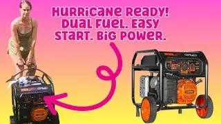 Dual Fuel+CO Safety=Must Have Generator for Storm Season