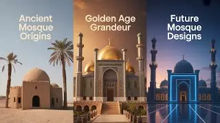 Evolution of Mosques &mdash; From Prophet Muhammad&rsquo;s Era to 2100 | Islamic Architecture Timelapse