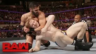 Джек Галлахер против Арии Дайвари: Raw, 5 декабря 2016 г.