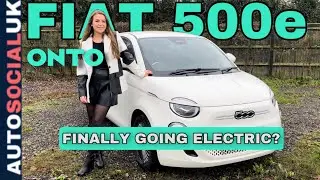 Обзор Fiat 500e &mdash; подписка на электромобиль ONTO (UK 4K) 2022 #реклама