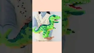 Dinosaur Building Block Toys: Giant Tyrannosaurus Rex Bricks #jurassictoys #dinosaur