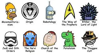 The 10 Wildest Made-Up Religions on Screen Explained in 9 Minutes