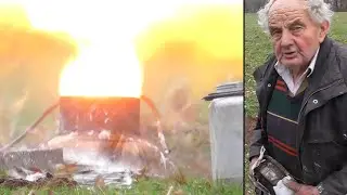 Farmer Gerrit carbide shooting