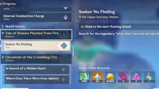 Seeker No Finding - Tale of Dreams Plucked From Fire | Genshin Impact