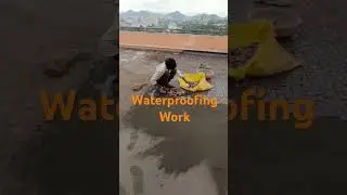 Waterproofing #construction #heavycivil #latest #terracewaterproofing #civilwork #latest #viral