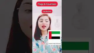 English Vocabulary Flags & Countries#english #vocabulary #learnenglish #pronunciation #shorts
