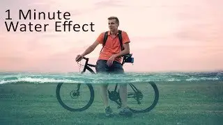 1-минутный урок Photoshop по созданию эффекта «Под водой»
