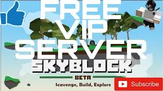*FREE* VIP SERVER ROBLOX SKYBLOCK