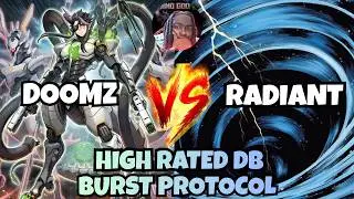 DOOMZ ПРОТИВ RADIANT | BURST PROTOCOL ВЫСОКОРЕЙТИНГОВЫЙ DB YUGIOH!