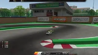 VRC Pro 1:10 Electric Touring Stock - Nice battle at Collegno race track Italy