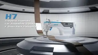 Jack H7 - Trasporto superiore con alzapiedino digitale e ginocchiera elettronica ITA
